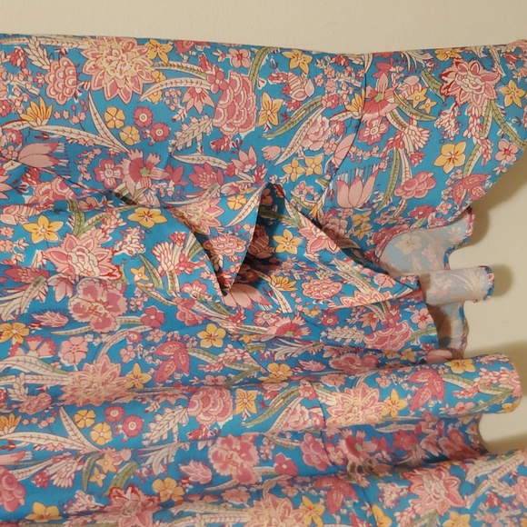 Anthropologie - Plenty By Tracy Reese Botonical Flutter Hem Dress Size Medium - Picture 7 of 13